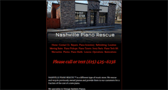 Desktop Screenshot of nashvillepianorescue.com